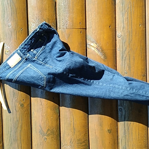 H&M Slim Straight Jeans Denim Blue  Sz 31  UniSex - Picture 2 of 16